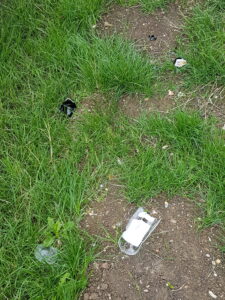 Bottle bank BEFORE