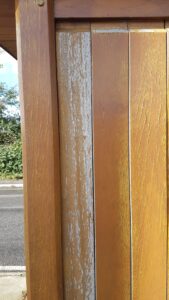 Bus shelter BEFORE