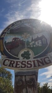 Cressing village sign BEFORE
